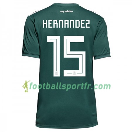 Tenue Mexique Hernandez 15 Domicile Coupe du monde 2018 Maillot de Foot